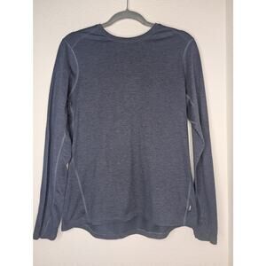 REI Co-Op Womens Blue Soft Longsleeve Thumbholes Active L
